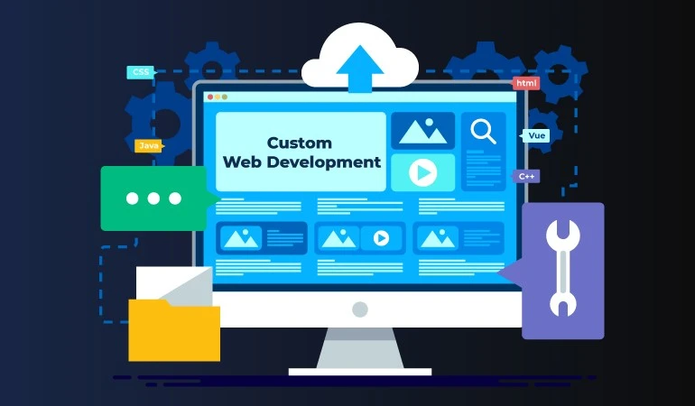 custom web development service